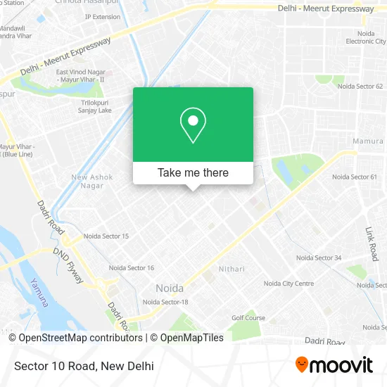 Sector 10 Road map