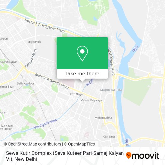 Sewa Kutir Complex (Seva Kuteer Pari-Samaj Kalyan Vi) map
