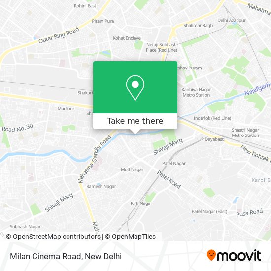 Milan Cinema Road map