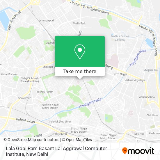 Lala Gopi Ram Basant Lal Aggrawal Computer Institute map