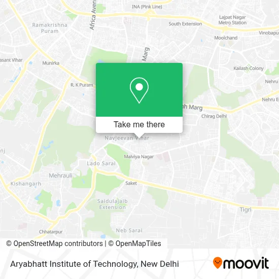 Aryabhatt Institute of Technology map
