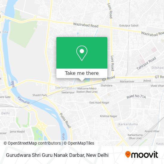Gurudwara Shri Guru Nanak Darbar map