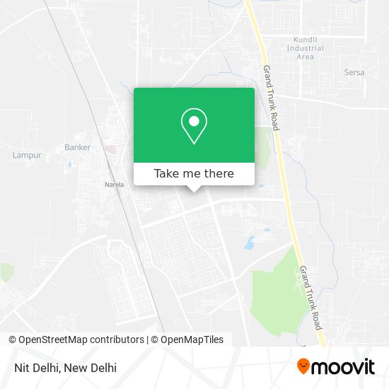 Nit Delhi map