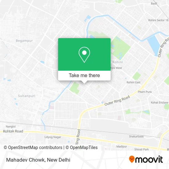 Mahadev Chowk map
