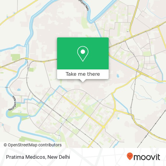 Pratima Medicos map