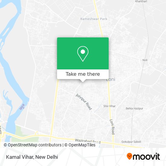 Kamal Vihar map