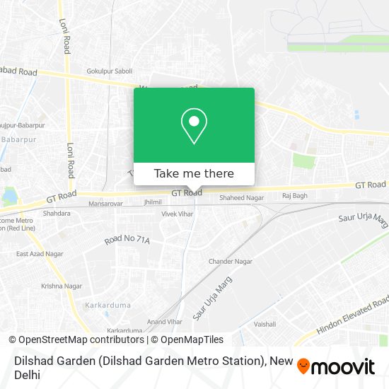 Dilshad Garden Metro Station Map How To Get To Dilshad Garden (Dilshad Garden Metro Station) In Dadri By  Metro, Bus Or Train?