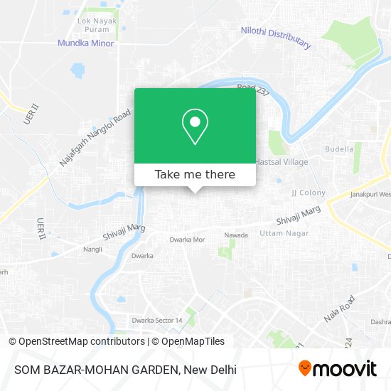 SOM BAZAR-MOHAN GARDEN map