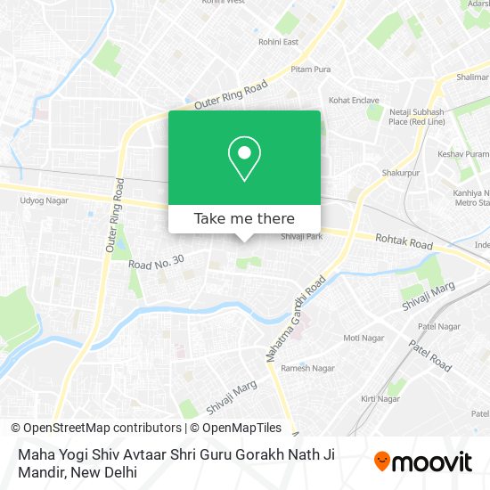 Maha Yogi Shiv Avtaar Shri Guru Gorakh Nath Ji Mandir map