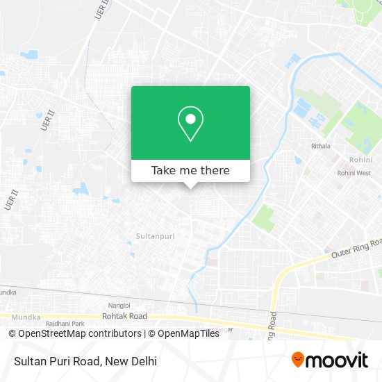 Sultan Puri Road map