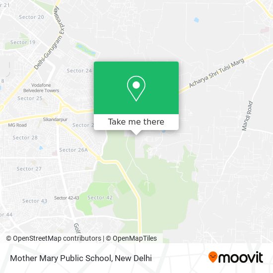 Mother Mary Public School map