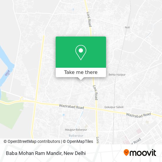 Baba Mohan Ram Mandir map