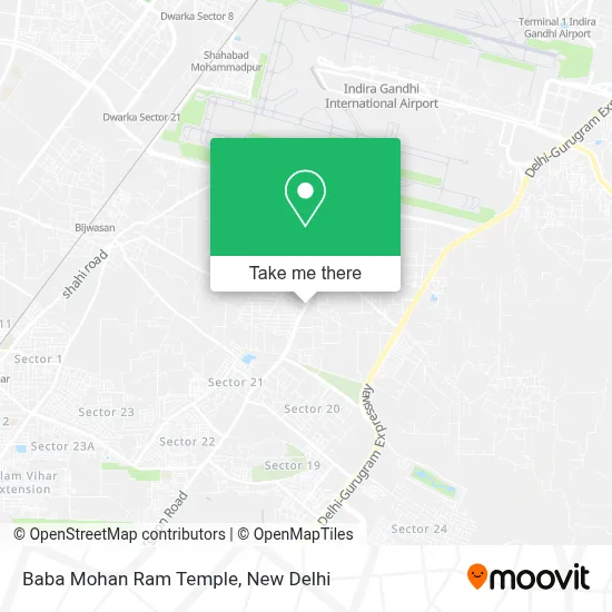 Baba Mohan Ram Mandir map