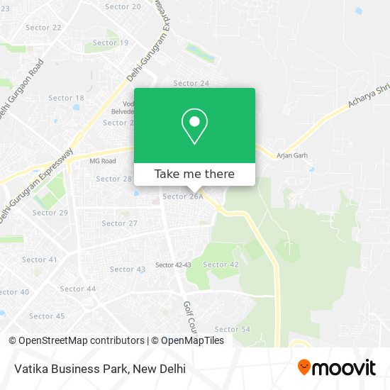 Vatika Business Park map