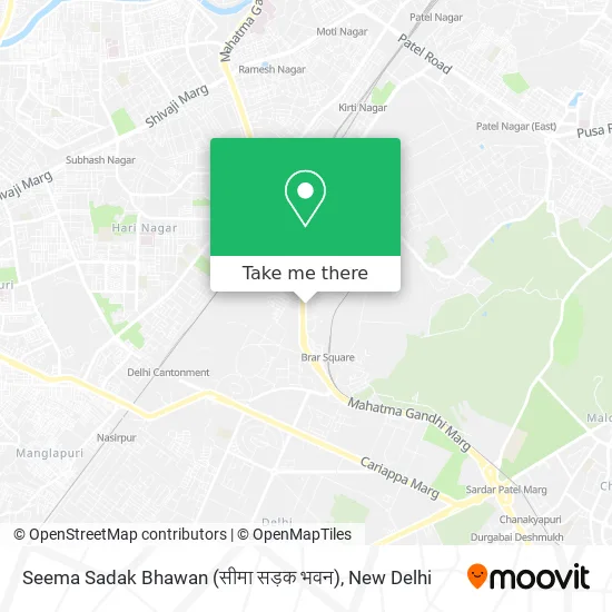 Seema Sadak Bhawan (सीमा सड़क भवन) map