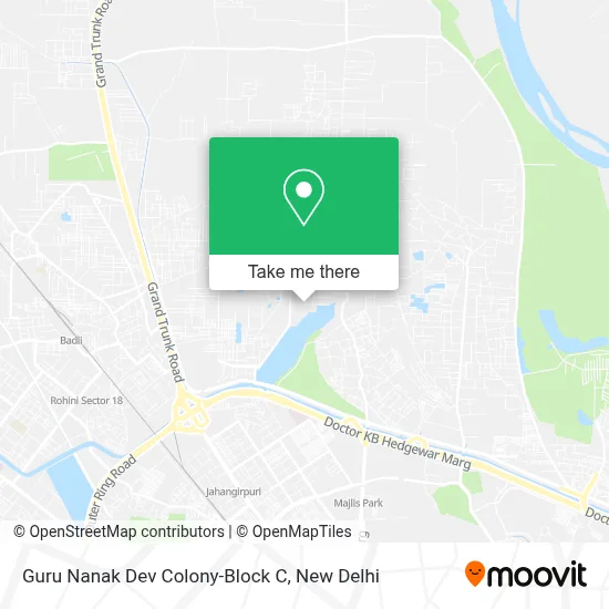 Guru Nanak Dev Colony-Block C map