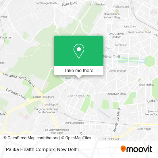 Palika Health Complex map