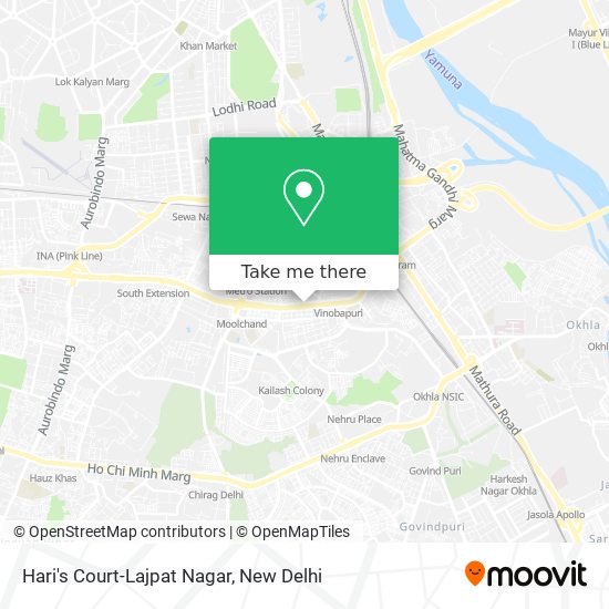 Hari's Court-Lajpat Nagar map