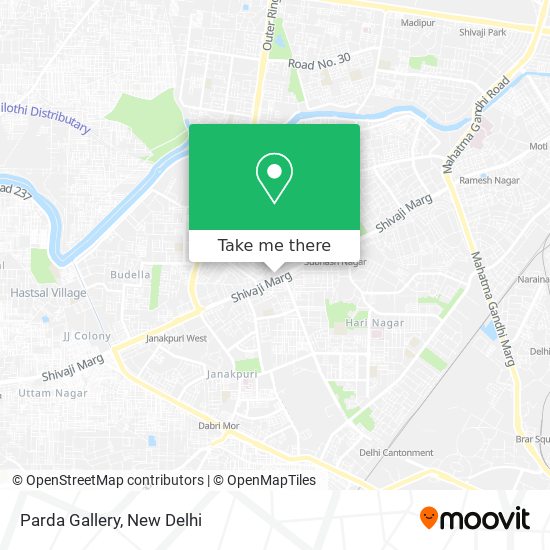 Parda Gallery map