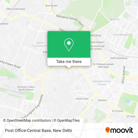 Post Office-Central Base map