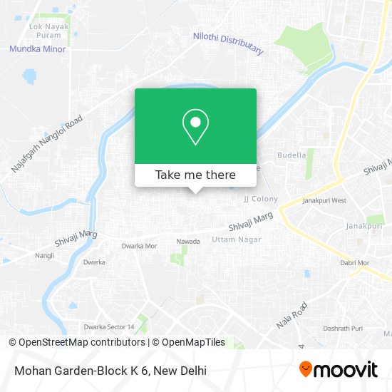 Mohan Garden-Block K 6 map