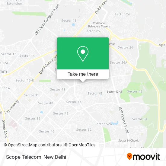 Scope Telecom map