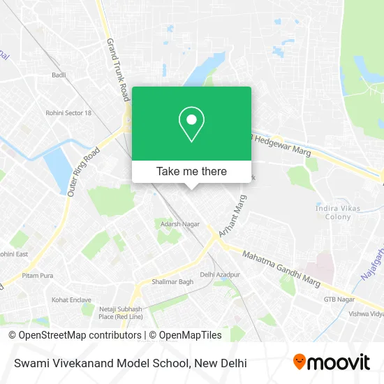 Swami Vivekanand Model School map