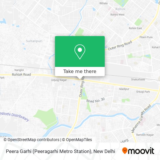 Piragadi Metro Station Map How To Get To Peera Garhi (Peeragarhi Metro Station) In Delhi By Bus Or  Metro?