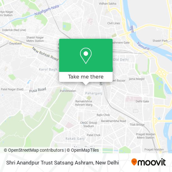 Shri Anandpur Trust Satsang Ashram map