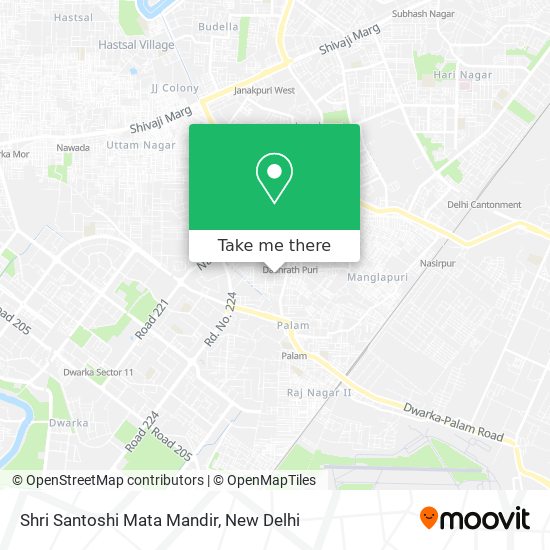 Shri Santoshi Mata Mandir map