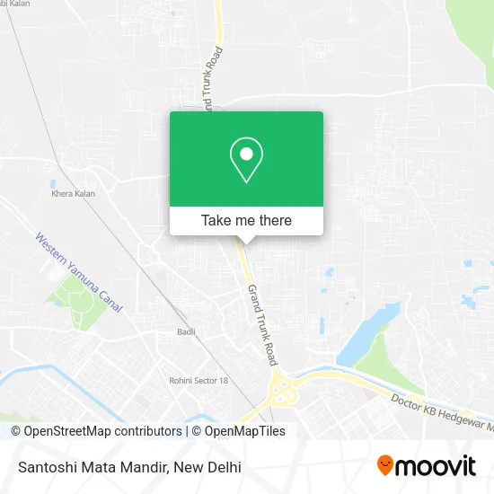 Santoshi Mata Mandir map