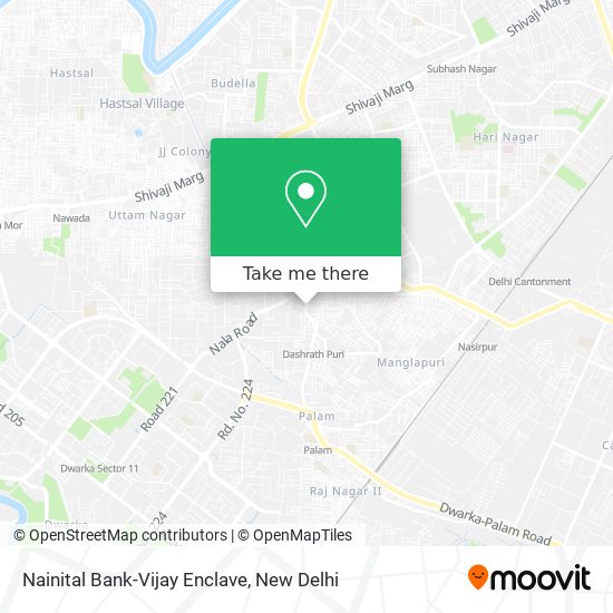 Nainital Bank-Vijay Enclave map