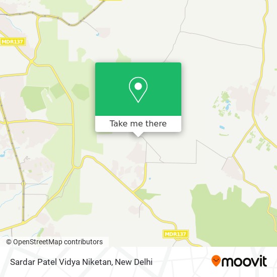 Sardar Patel Vidya Niketan map