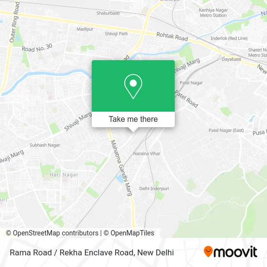 Rama Road / Rekha Enclave Road map
