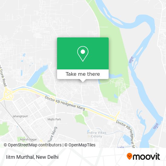 Iitm Murthal map