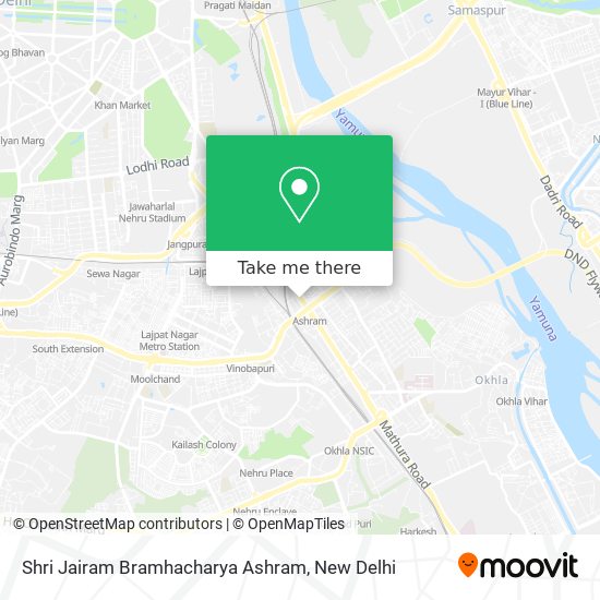 Shri Jairam Bramhacharya Ashram map