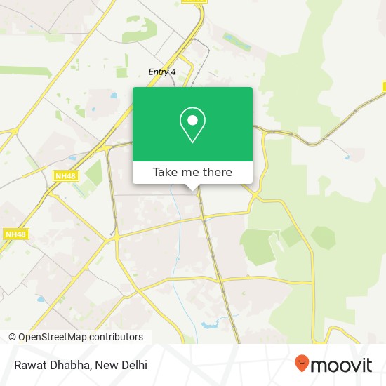 Rawat Dhabha, Gurgaon 122009 HR map