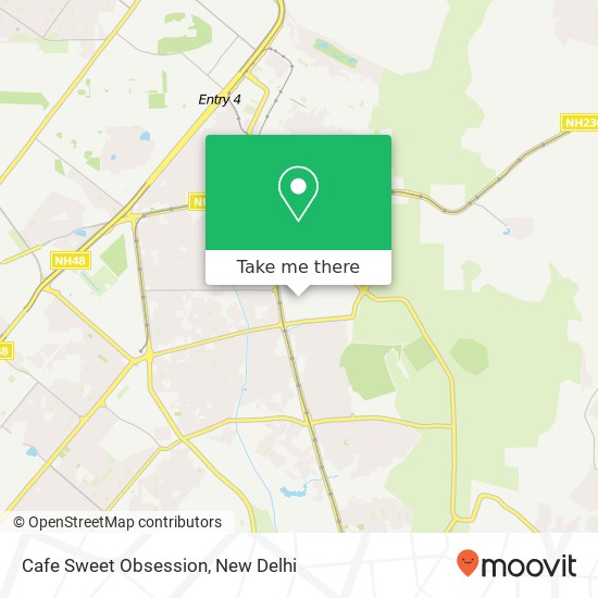 Cafe Sweet Obsession, Arjun Marg Gurgaon 122002 HR map