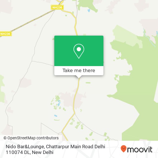 Nido Bar&Lounge, Chattarpur Main Road Delhi 110074 DL map