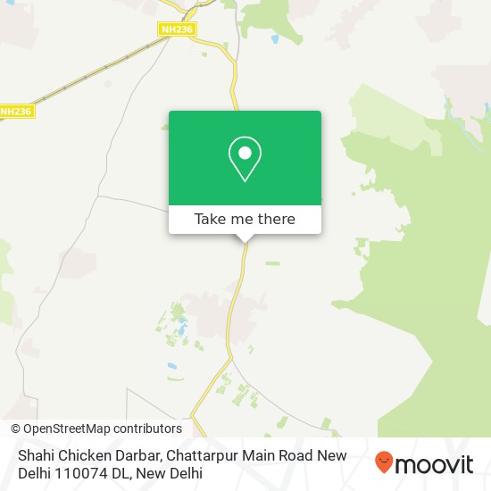 Shahi Chicken Darbar, Chattarpur Main Road New Delhi 110074 DL map