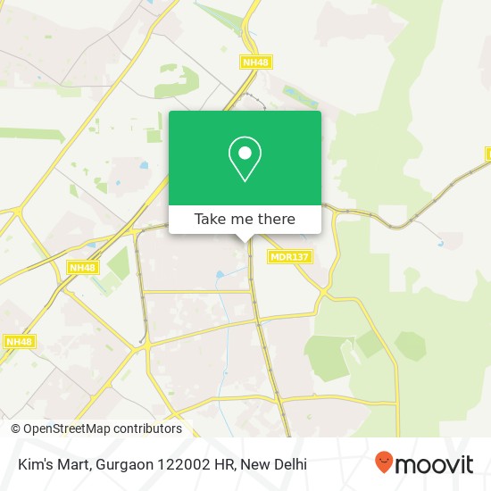 Kim's Mart, Gurgaon 122002 HR map