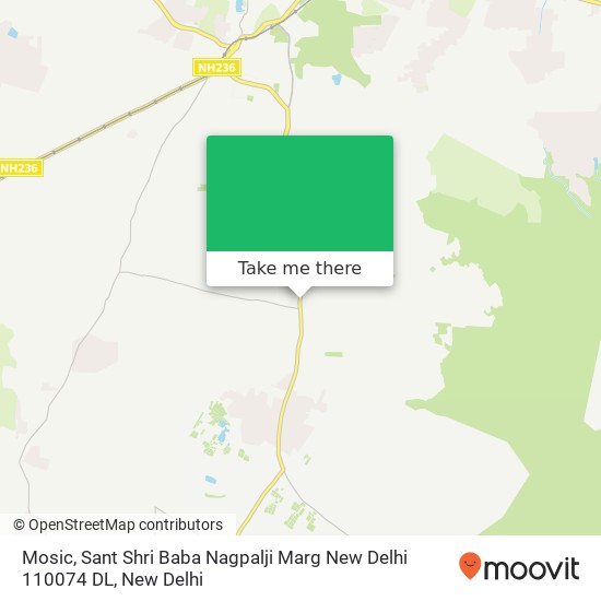 Mosic, Sant Shri Baba Nagpalji Marg New Delhi 110074 DL map