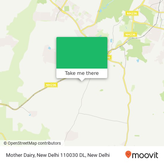 Mother Dairy, New Delhi 110030 DL map
