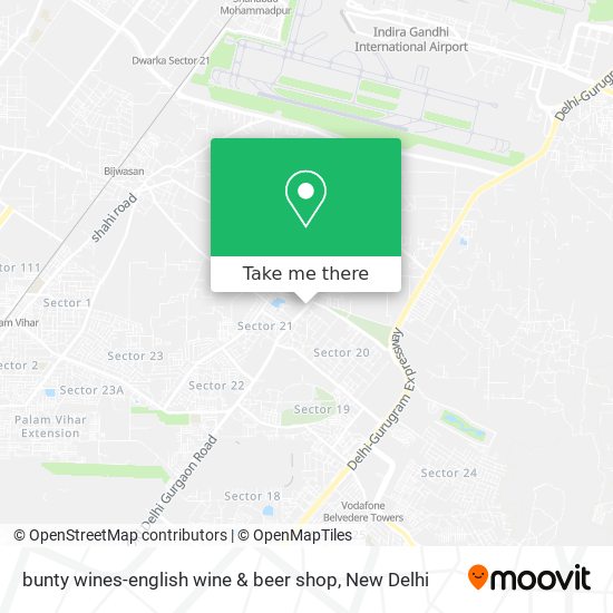 bunty wines-english wine & beer shop map