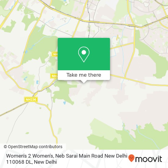 Women's 2 Women's, Neb Sarai Main Road New Delhi 110068 DL map