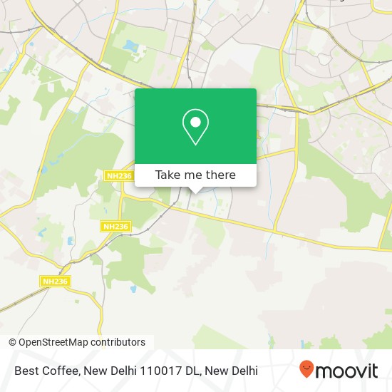Best Coffee, New Delhi 110017 DL map