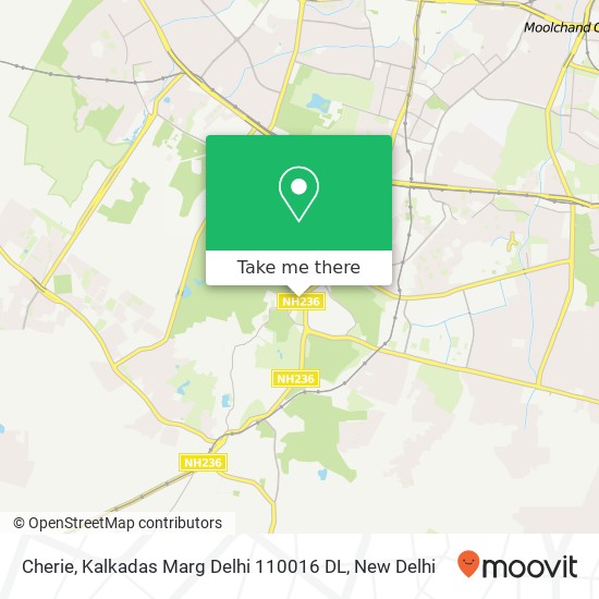 Cherie, Kalkadas Marg Delhi 110016 DL map