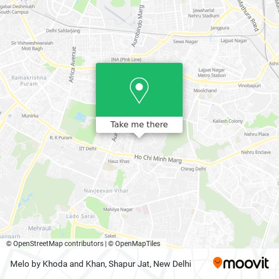 Melo by Khoda and Khan, Shapur Jat map
