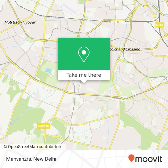 Manvanzra, New Delhi 110049 DL map