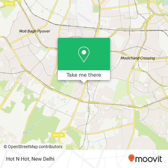 Hot N Hot, Hauz Khas Marg New Delhi 110016 DL map